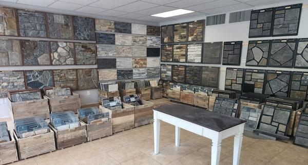 Stone Veneer Indoor Showroom